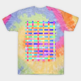 Neon Checkers T-Shirt